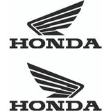 Aydın Garage Honda Motorsiklet Logo Sticker 10CMX5CM - 001 Siyah