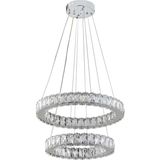 Aydın Home Light Aydınhomelight Parla Kristal LED Avize Gümüş(krom) kasa - Gümüş - Krom