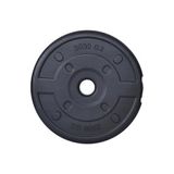 Aydın Sport 2.5 kg Siyah Renkli Dambıl Ağırlık Plakası 2 Adet Özel Yapım Malzeme ile
