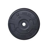 Aydın Sport 5 Kg Dambıl Ağırlık Plakası Siyah Renkli (25 mm barlara uyumludur.)
