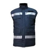 aydın ticaret YAĞMUR VE SOĞUK GEÇİRMEZ İÇİ ELYAFLI REFLEKTÖRLÜ İŞ YELEĞİ (L)