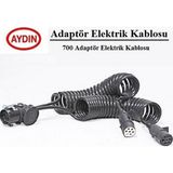 AYDIN TIR DORSE ELEKTRİK KABLOSU 7'Lİ X 2 (3'LÜ) (ADAPTÖR) (13 KABLOLU) (4.5 MT) PLS