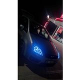 AYDIN TUNİNG 2004-2007 Ford C-max Uyumlu - Far Içi 4lü O Tip Rgb Angel 16 Renkli