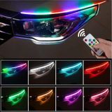 Aydın Tuning Far Içi & Far Üstü Kumandalı Rgb Kayar Led - Sinyal Özellikli