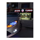 AYDIN TUNİNG Ford Focus Mk 3 Uyumlu & 3,5 Kasa Uyumlu - Far Içi 4 Lü L Tip Angel 16 Renkli