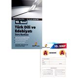 Aydın Yayınları 10. Sınıf Edebiyat Soru Bankası( Denemeli)