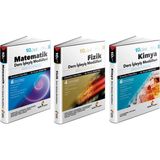 Aydın Yayınları 10. Sınıf Matematik + Fizik + Kimya Ders İşleyiş Seti 3 Kitap 2023