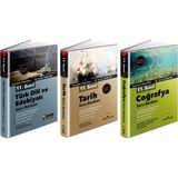 Aydın Yayınları 11. Sınıf Edebiyat + Tarih + Coğrafya Soru Seti 3 Kitap 2023