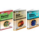 Aydın Yayınları 2025 Tyt Fizik + Kimya + Biyoloji Deneme Seti 3 Kitap