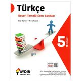 Aydın Yayınları 5. Sınıf Türkçe Beceri Temelli Soru Bankası