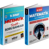 Aydın Yayınları 9. Sınıf Matematik Soru Bankası - Miray 2025 9. Sınıf Matematik Soru Bankası 2'li Set