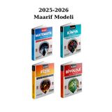 Aydın Yayınları Aydın 9.Sınıf Matematik-Kimya-Fizik-Biyoloji Soru Bankası Seti 2025/26 Maarif Modeli