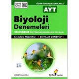 Aydın Yayınları AYT Biyoloji 1. Dönem Denemeleri 24 Deneme