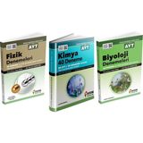 AYDIN YAYINLARI AYT FİZİK + KİMYA + BİYOLOJİ DENEMELERİ