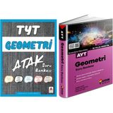 Aydın Yayınları AYT Geometri Soru Bankası - Delta Yayınları TYT Atak Geometri 2'li Set