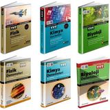 Aydın Yayınları TYT Fizik-Kimya-Biyoloji Soru Bankası ve Deneme Seti 6 Kitap