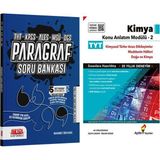 Aydın Yayınları TYT Kimya Konu Anlatım Modül 2 ve Ankara Kitap Merkezi Yayınları Paragraf Soru Bankası Seti 2 Kitap