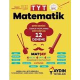Aydın Yayınları TYT Matematik 12 Deneme - MatŞef