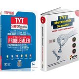 Aydın Yayınları TYT Matematik Geometri Beceri Temelli - Sınav TYT 0 Dan Sınava Problemler Soru Bankası 2'li Set