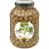 Aydın Yeşili Doğal Salamura Yeşil Çizik Zeytin 5 lt - 5 kg