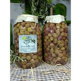 Aydın Yöresi Manzalina Cinsi Sofralık Tatlandırılmış Çizik Zeytin (2+2 Kg) - 6 kg