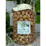 Aydın Yöresi Manzalina Cinsi Sofralık Tatlandırılmış Çizik Zeytin (3 Kg) - 5 kg