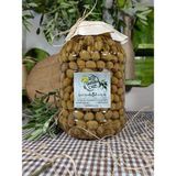Aydın Yöresi Memecik Cinsi Sofralık Tatlandırılmış Çizik Zeytin (3 Kg) - 5 kg