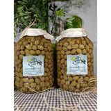 Aydın Yöresi Memecik Cinsi Sofralık Tatlandırılmış Çizik Zeytin (3+3 Kg) - 10 kg