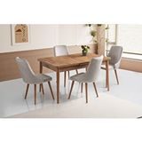 Aydınev 1017 Mdf Mutfak Masa Takımı Beyaz