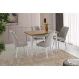 Aydınev 3001 Mdf Mutfak Masa Takımı - Meşe - 70*110