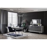 Aydınev Asos Mdf Yemek Odası Takımı - Antrasit - 6