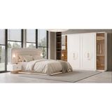 Aydınev Elisa Mdf Bazalı Yatak Odası Takımı - Aytaşı - 240X63X220