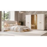 Aydınev Mila Mdf Bazalı Yatak Odası Takımı - Aytaşı - 240X57X220