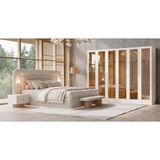Aydınev Truva Mdf Bazalı Yatak Odası Takımı - Aytaşı - 258X57X226