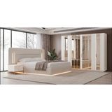Aydınev Velora Mdf Bazalı Yatak Odası Takımı - Aytaşı - 240X57X220