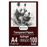 Aydınger Kağıdı A4 90-95 Gr Eskiz Kağıdı 100 Adet Artmaster Aydınger Kağıt 21X29,7 Cm Buzlu Mumlu Kağıt Çizim Kağıdı