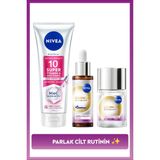 Aydınlatıcı Cilt Rutin Bakım Seti,Super10 Vücut Losyonu 170ml,Luminous630 Skin Glow Serum,Tonik