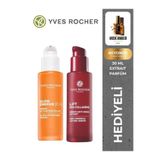 Aydınlatıcı ve Cilt Sıkılaştırıcı Bakım Serum Seti + Beyonds Misk Amber Unisex Parfüm HYDRA1-YVES-BYD-71