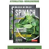 Aydınlatıcı ve Nemlendirici Ispanak Maskesi 25 gr 2'li Set