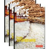 Aydınlatıcı ve Pürüzsüzleştirici Pirinç Maskesi 25 gr 3'lü Set