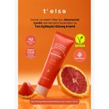 Aydınlatıcı ve Ton Eşitleyici Güneş Kremi TELSE Red Orange Niacinamide Moisture Sun Cream SPF50+