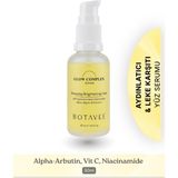 Aydınlatıcı Yüz Serumu - Alpha Arbutin, Niacinamide, Vitamin C | Leke Karşıtı Bakım ve Ton Eşitleyici Serum - 30 ml