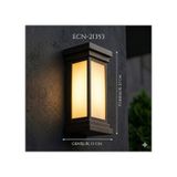 Aydınlatma Armatürü Glop Led Avize Aplik Balkon Bahçe Banyo Duvar Koridor Lambası Led Günışığı Günışığı-3000k