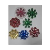 AYDINSS Metalize Stres Çarkı Metal , Metalik Renkli 1 Adet 8 Cm