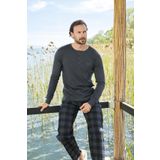 Aydoğan Erkek Civan 3440 Patlı Modal Antrasit Pijama Takım