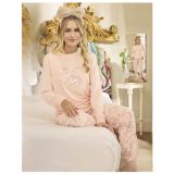 Aydoğan Kadın Bisiklet Yaka TERMAL Pijama Takımı 240673P- 1 Adet
