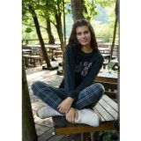 Aydoğan Kadın Bisiklet Yaka TERMAL Pijama Takımı 30054S- 1 Adet