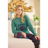 Aydoğan Kadın Düğme Yaka TERMAL Pijama Takımı 240668Y- 1 Adet