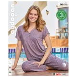 Aydoğan Kadın Kısa Kol %100 Bambu Pijama Takım 240131 - Fiyatı ...