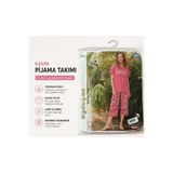 Aydoğan Yazlık Pijama Takımı (Premium , %100 Pamuk , Kaprili )